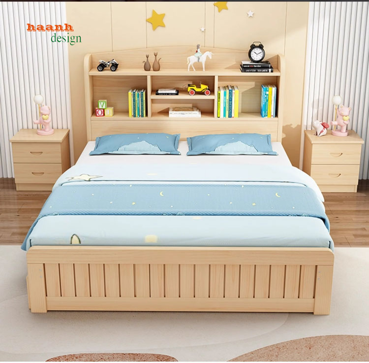 Giường ngủ trẻ em gỗ công nghiệp