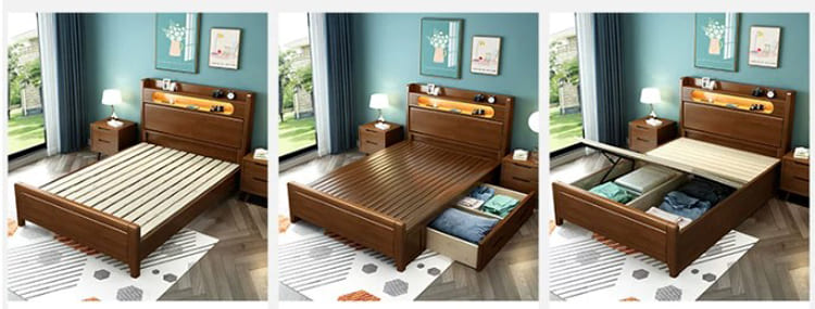 Phương án lưu trữ GND 017 Các trạng thái lưu trữ của giường GND 017