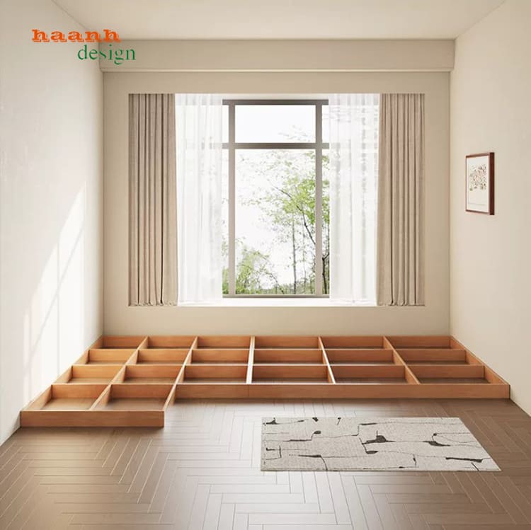 giường ngủ gỗ công nghiệp MDF phủ melamine chống ẩm