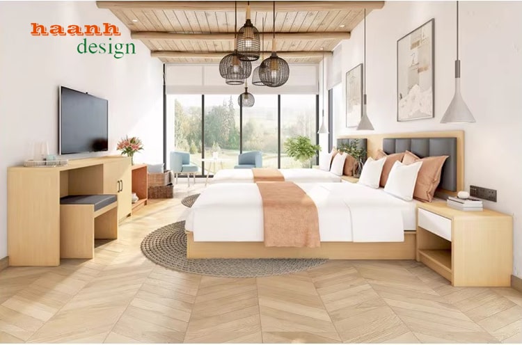 Giường ngủ khách sạn