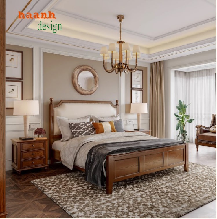 Đầu giường bọc vải giả da nhập khẩu cao cấp