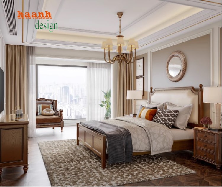 Kệ tivi gỗ sồi thiết kế tối giản cho phòng khách sạn hiện đại
