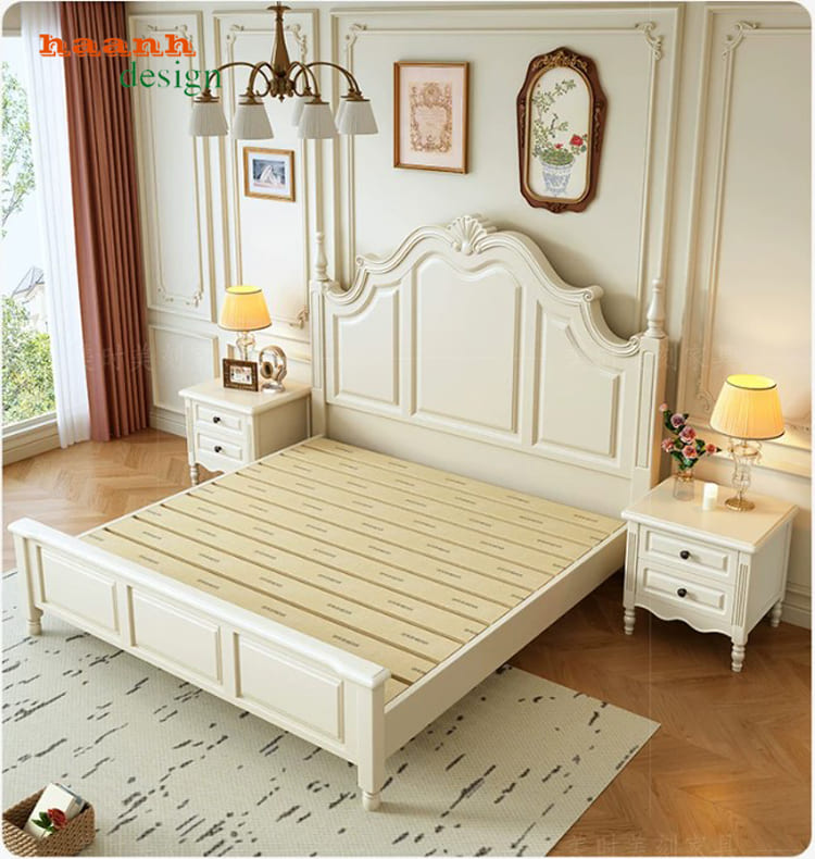 mẫu giường khách sạn cao cấp phong cách mỹ