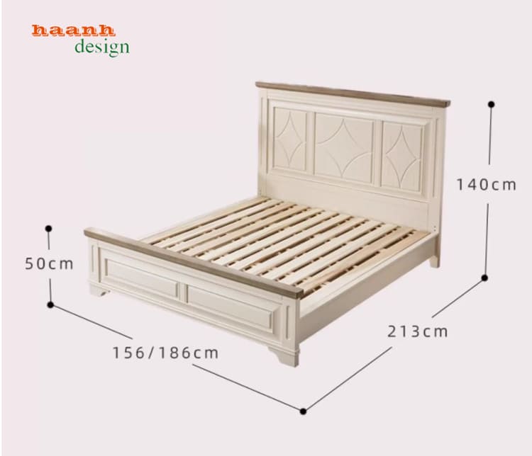 bộ giường ngủ tân cổ điển