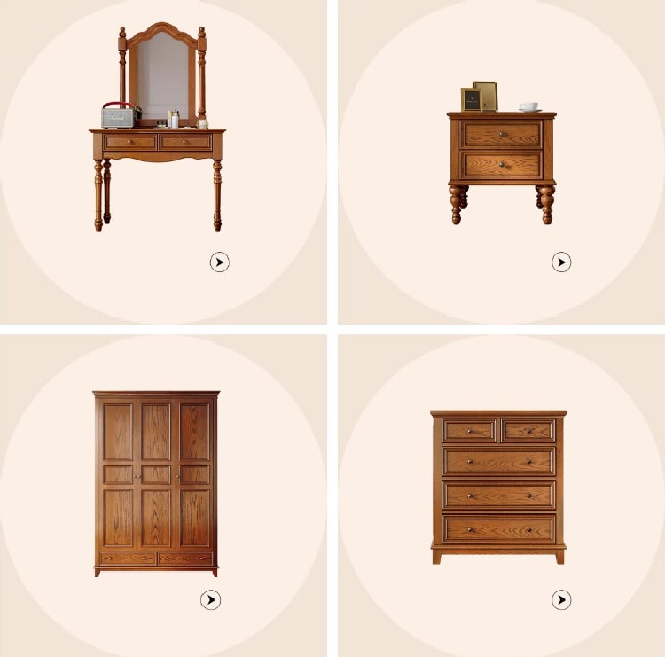 Giường ngủ tân cổ điển kiểu dáng độc đáo, đẳng cấp