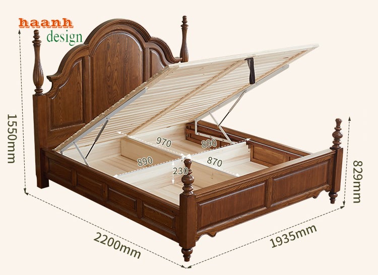 Giường Ngủ Tân Cổ Điển