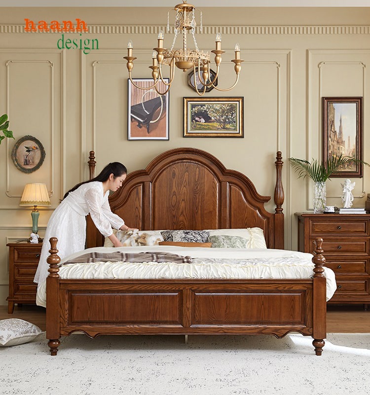Giường Ngủ Tân Cổ Điển