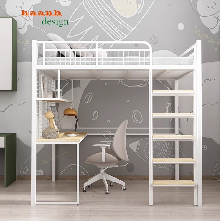 giường tầng sắt trẻ em