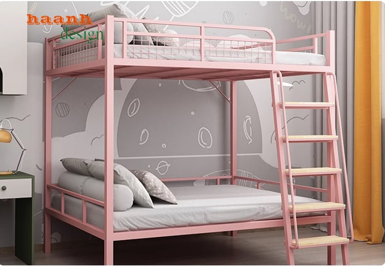 giường tầng sắt trẻ em