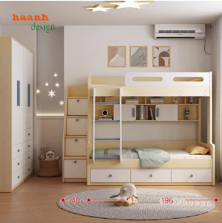 Đệm mút giường tầng cho bé liên doanh Việt – Nhật vải Hàn Quốc