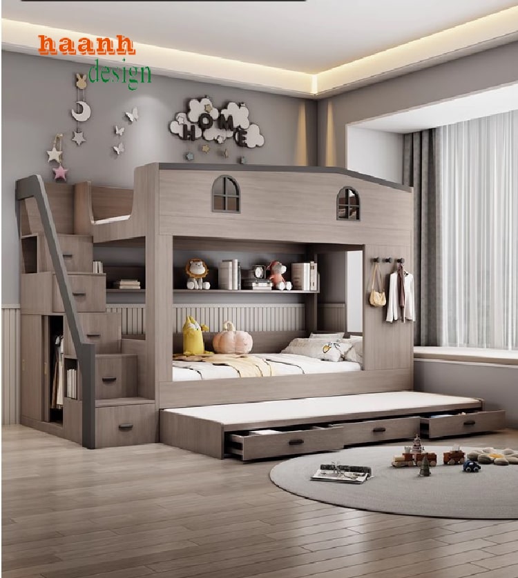 giường tầng trẻ em