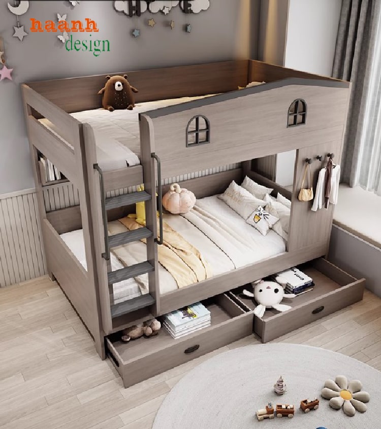 giường tầng trẻ em