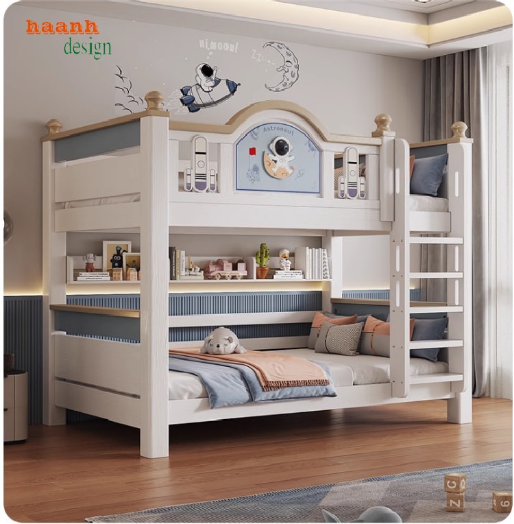 giường ngủ 2 tầng cho bé an toàn