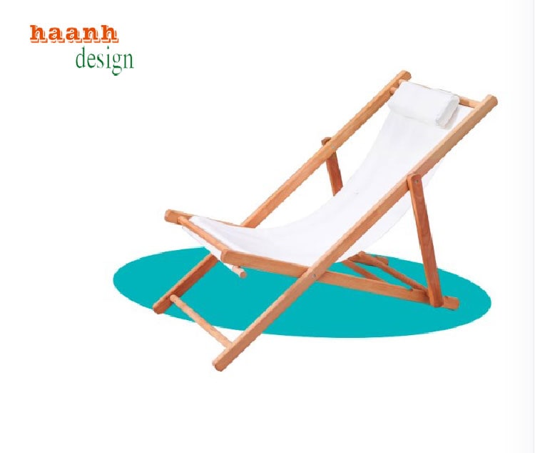 ghế thư giãn hồ bơi gỗ teak