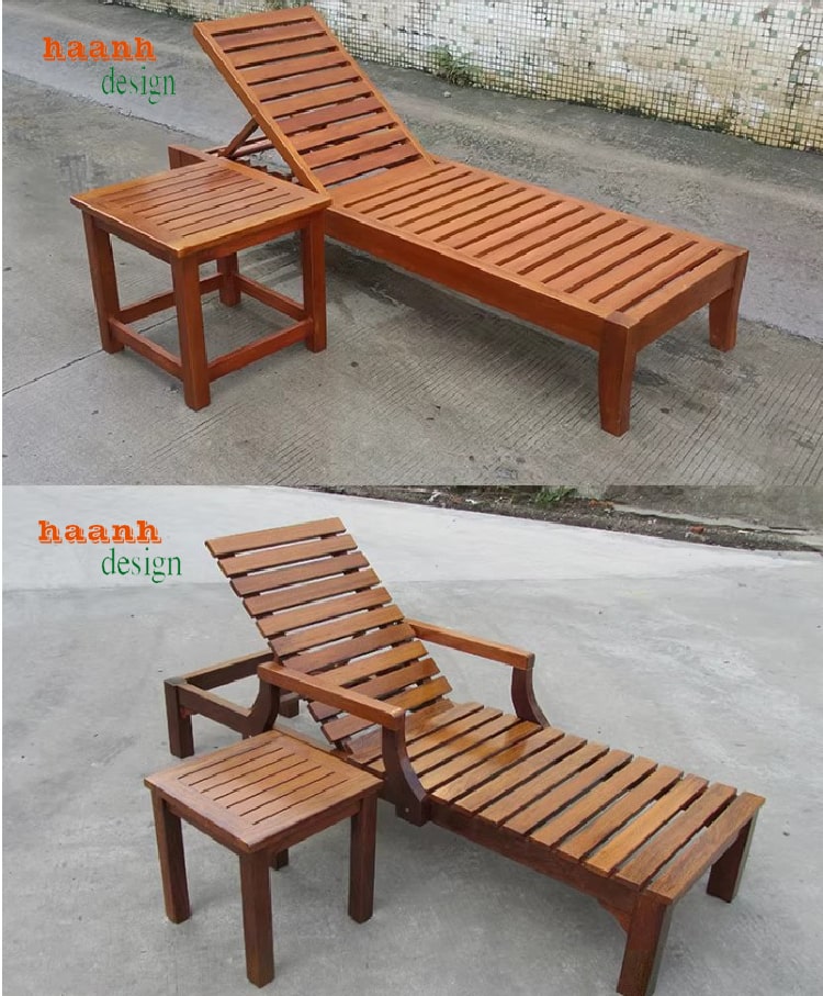 Giường thư giãn ngoài trời tại khu nghỉ dưỡng