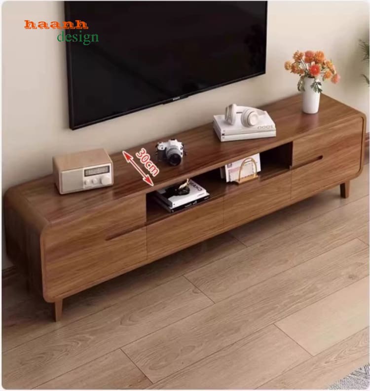 Kệ tivi gỗ phòng khách hiện đại cao cấp