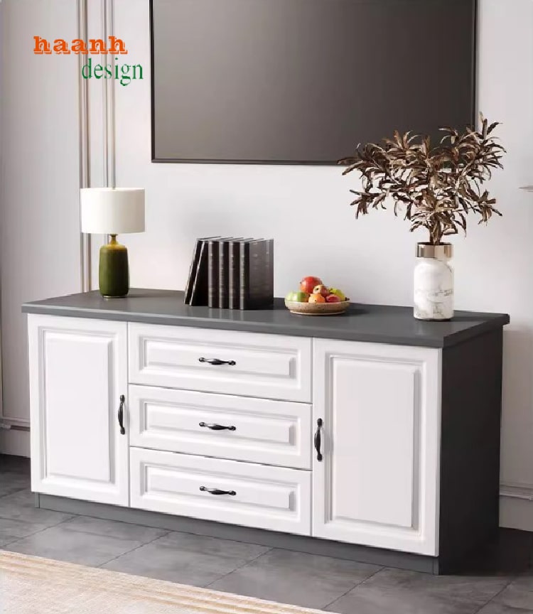 kệ tivi gỗ công nghiệp MDF phù hợp nhiều không gian