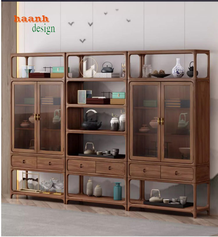 kệ trưng bày đồ gỗ