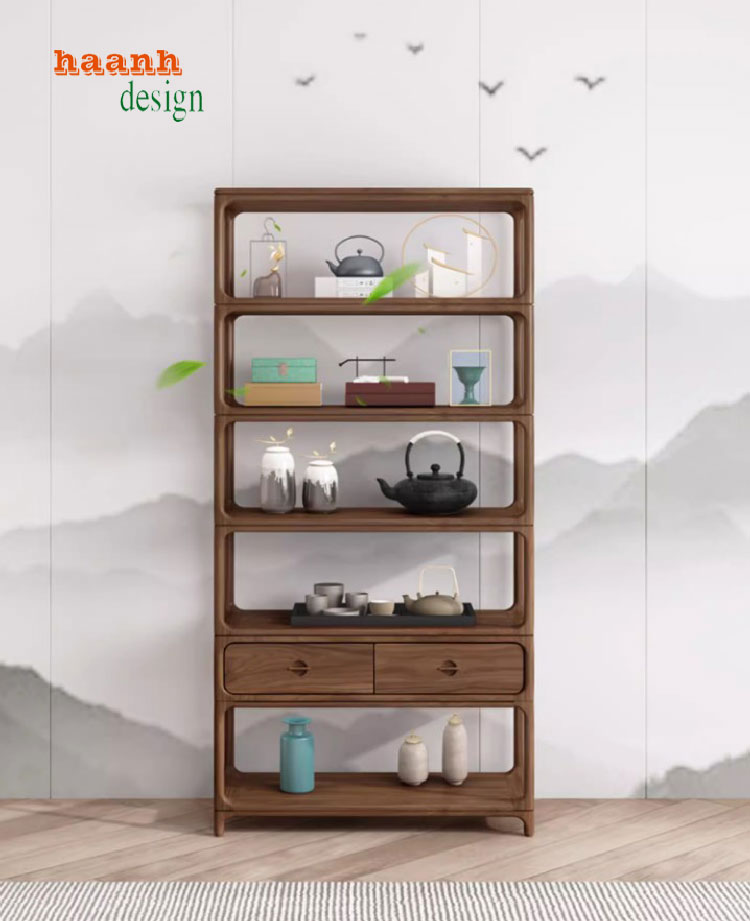 kệ trưng bày đồ gỗ