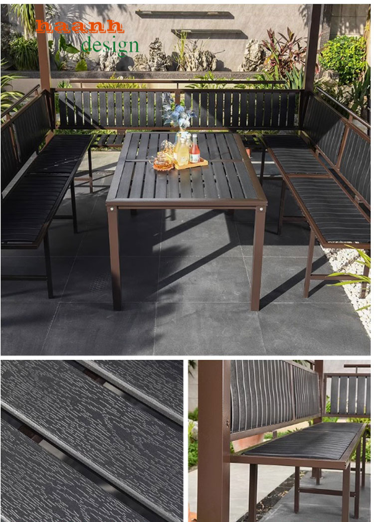 Nhà chòi kẽm ngoài trời