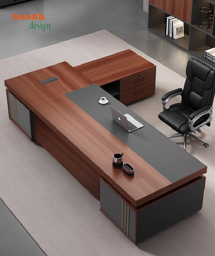bàn làm việc chủ tịch sản xuất bằng công nghệ hiện đại chất lượng cao
