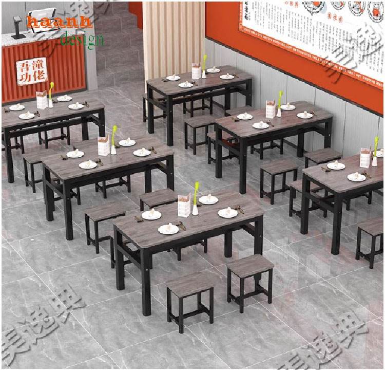 bàn ghế quán ăn nhà hàng