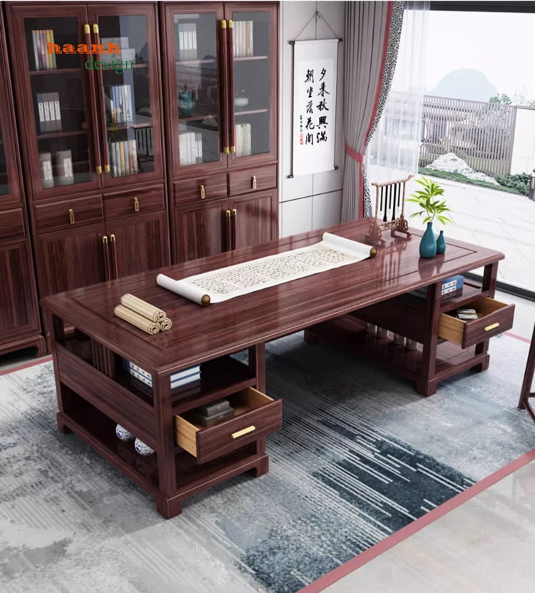 Bàn ghế đồ gỗ phòng lãnh đạo