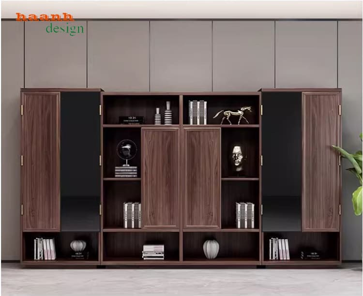 bàn làm việc cho lãnh đạo gỗ sồi phong cách hiện đại