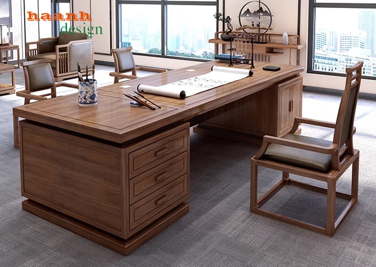 Đồ gỗ nội thất phòng lãnh đạo