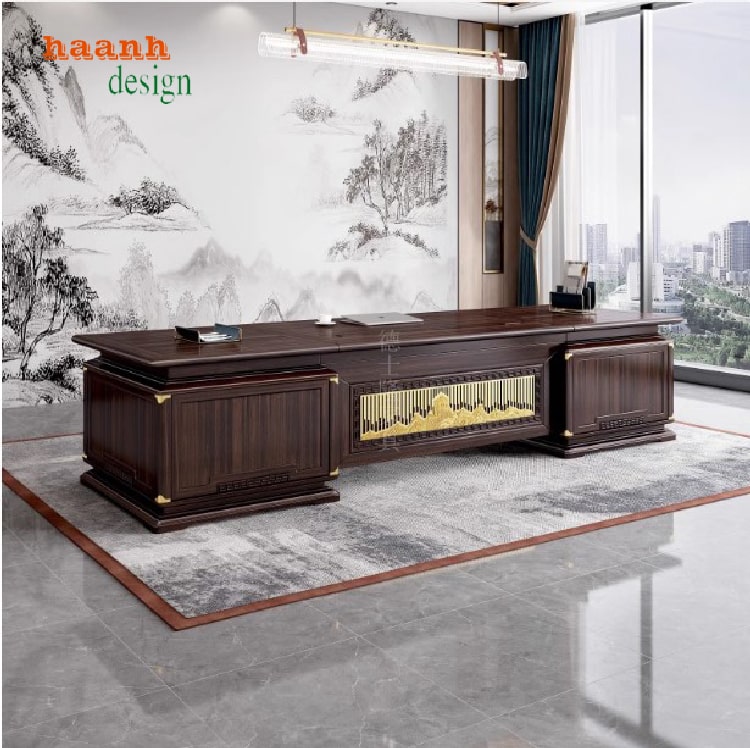 bàn ghế gỗ phòng lãnh đạo