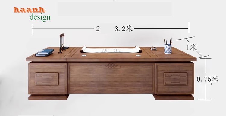 Đồ gỗ nội thất phòng lãnh đạo