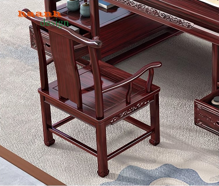 Bàn ghế phòng làm việc giả cổ