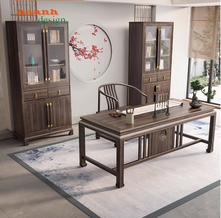 Bàn ghế phòng làm việc đời minh
