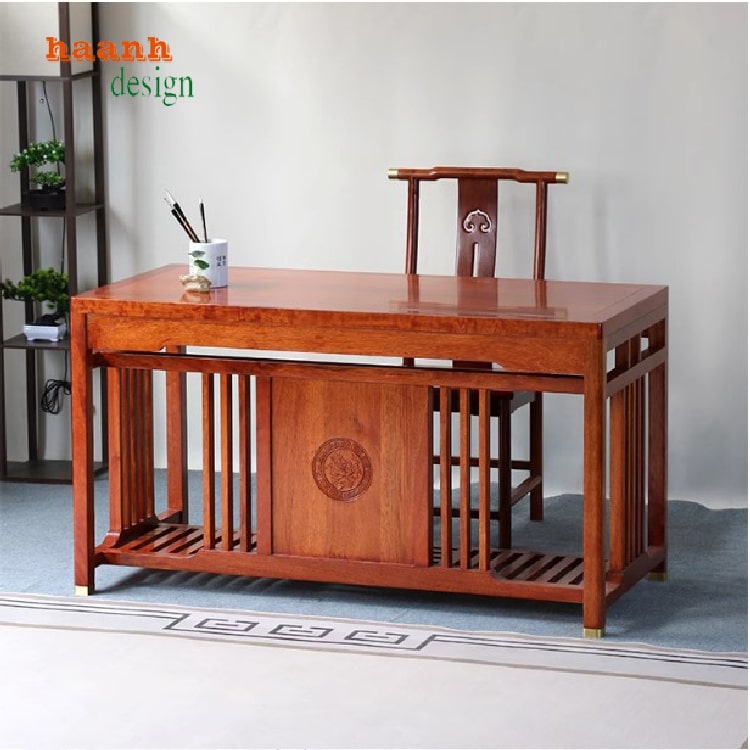 Ghế gỗ làm việc kiểu Minh phong cách truyền thống