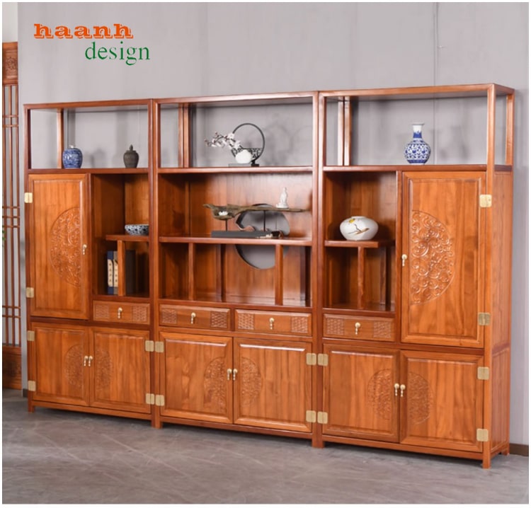 Bàn làm việc gỗ giả cổ