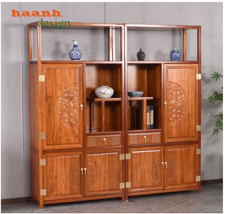 Bàn làm việc gỗ giả cổ
