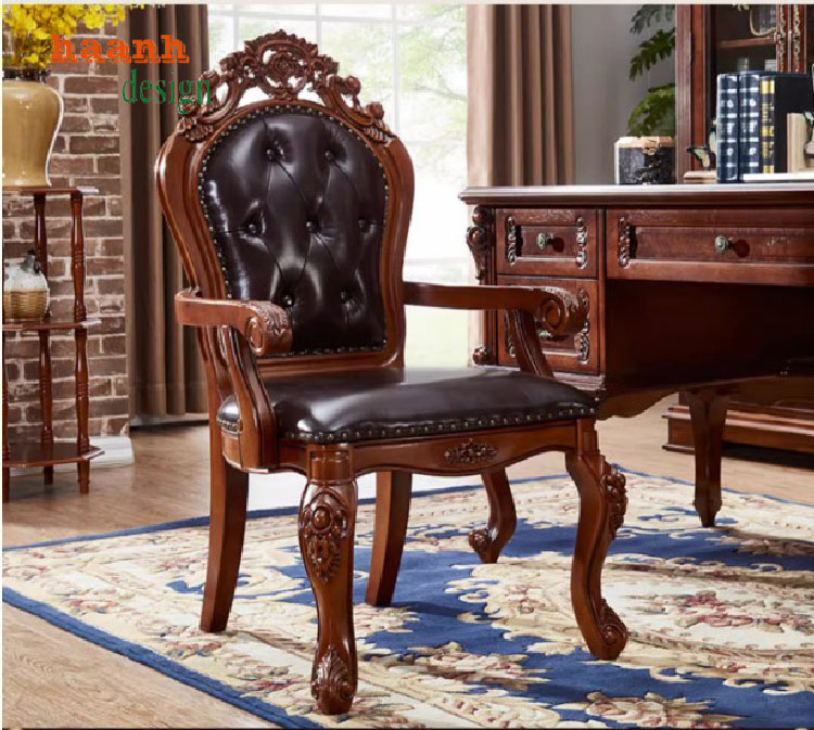 bàn làm việc tân cổ điển châu Âu