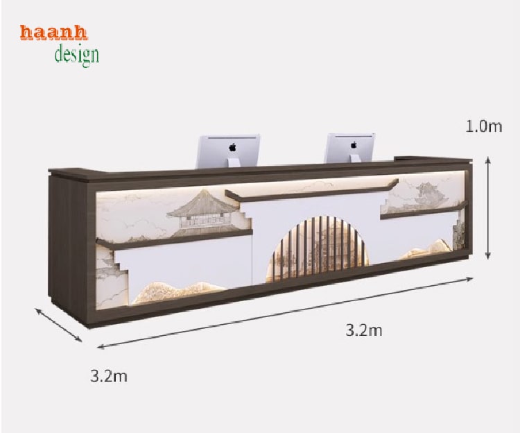 quầy lễ tân khách sạn