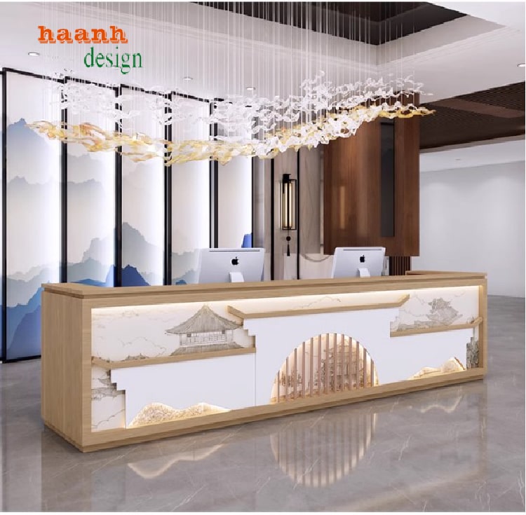 quầy lễ tân khách sạn