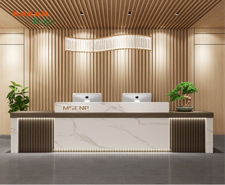 Quầy lễ tân khách sạn