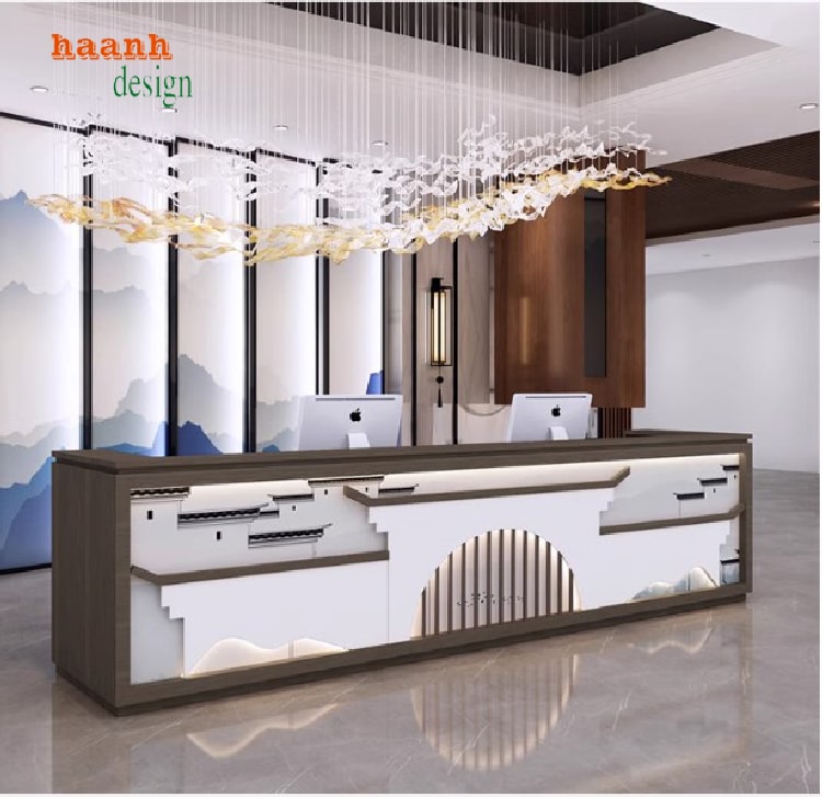 quầy lễ tân khách sạn