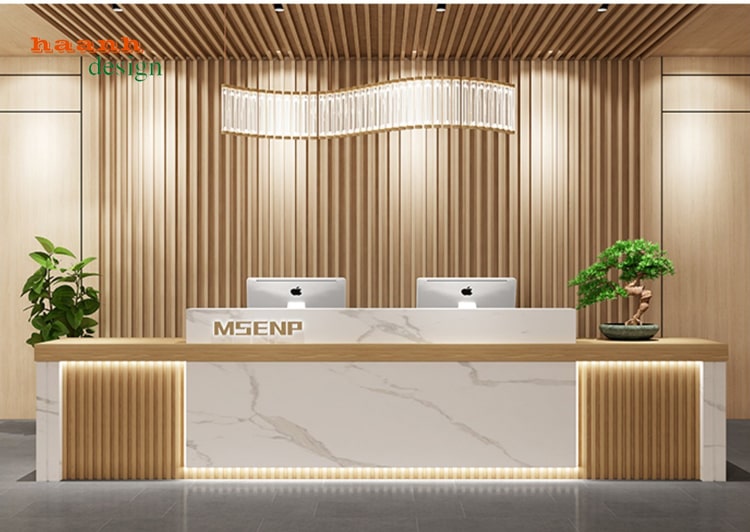 Quầy lễ tân khách sạn