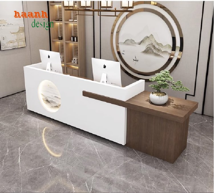 Quầy tiếp tân văn phòng