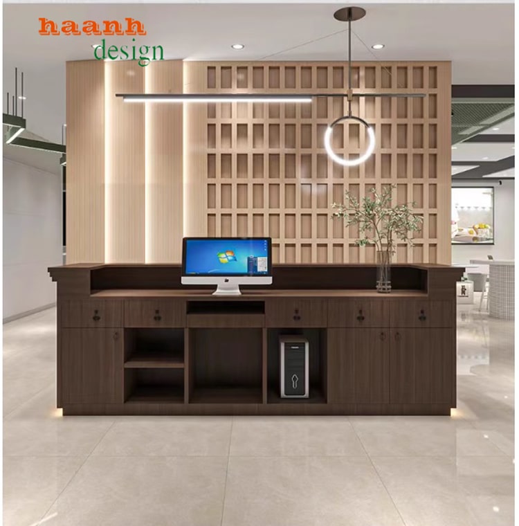 Quầy lễ tân văn phòng
