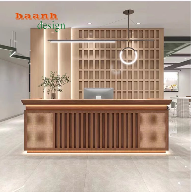 Quầy lễ tân văn phòng