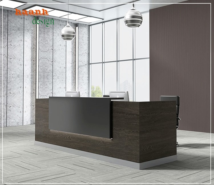 quầy lễ tân văn phòng