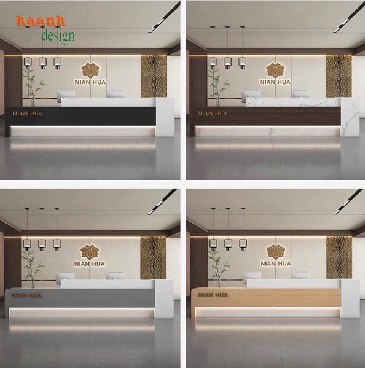 Quầy Tiếp Tân Văn Phòng