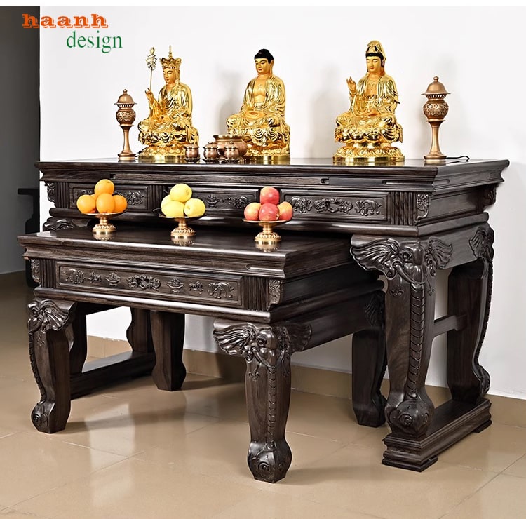 Bàn thờ gỗ tự nhiên