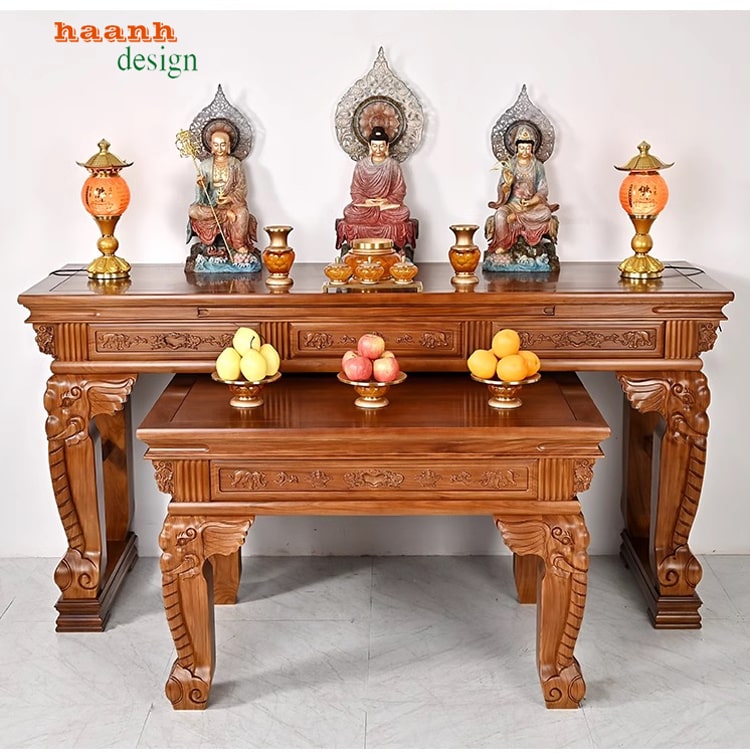 Bàn thờ gỗ tự nhiên