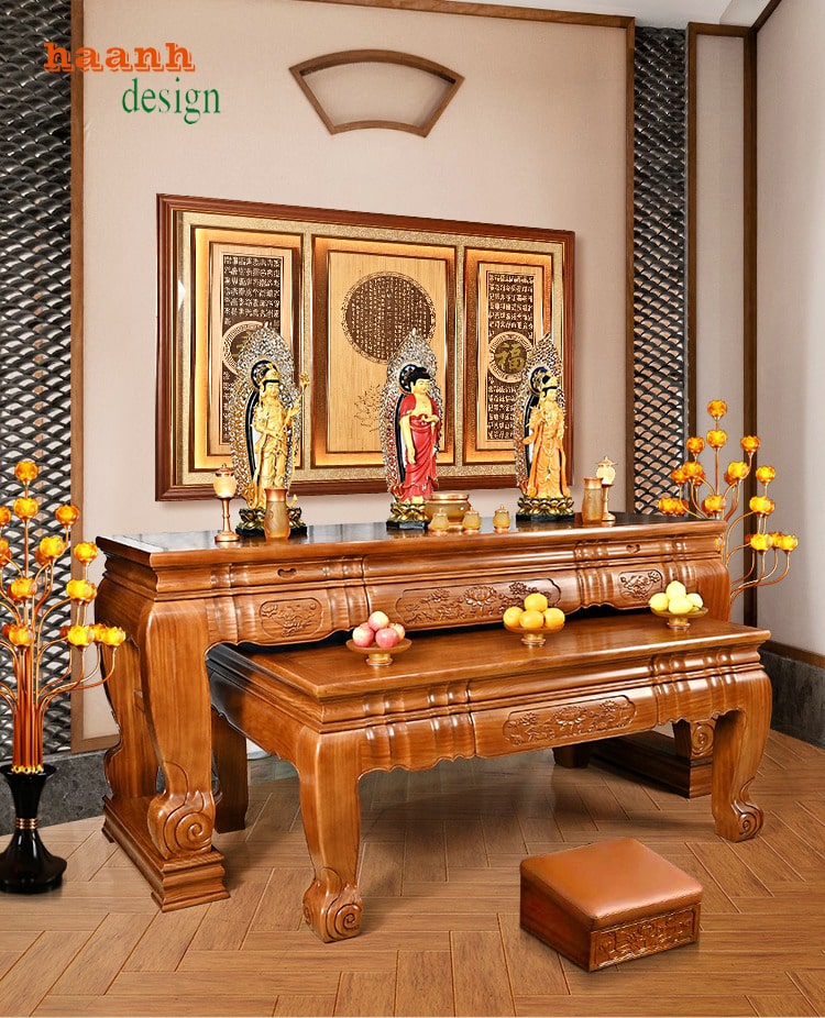 sập thờ gỗ hương